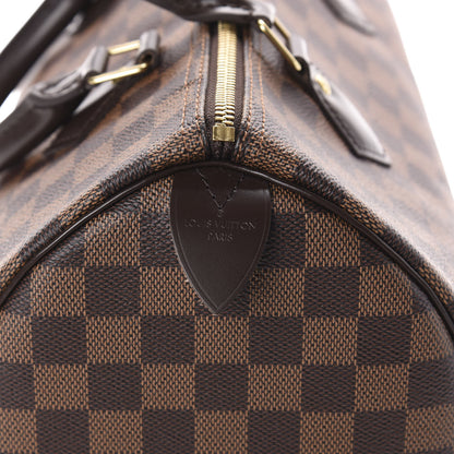 Louis Vuitton Damier Ebene Speedy 30 10 of 10