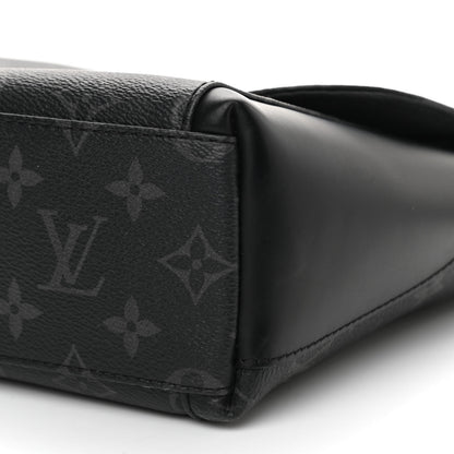 Louis Vuitton Monogram Eclipse Explorer PM Black 8 of 9