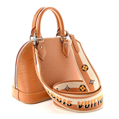 Louis Vuitton Epi Jacquard Alma BB Honey Gold 3 of 9