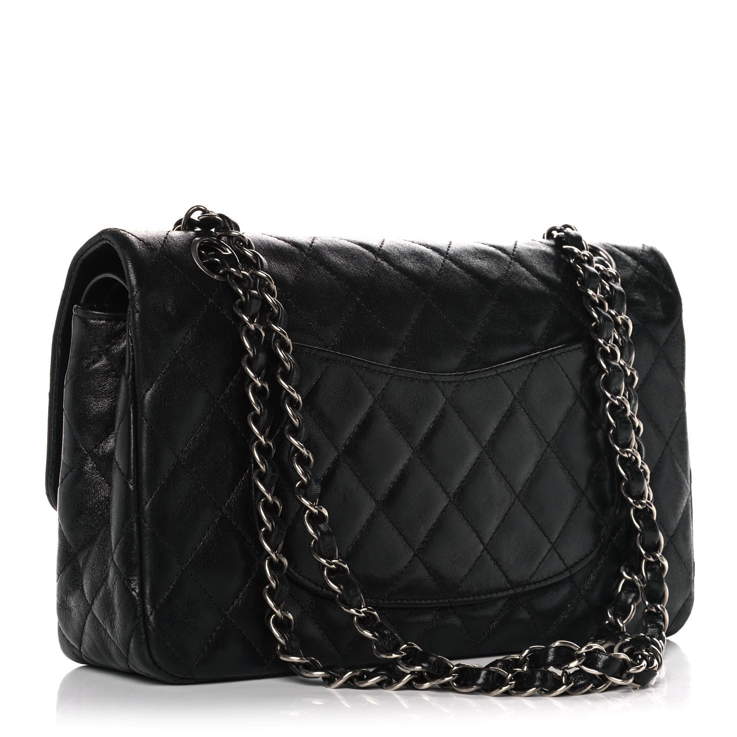 Chanel Lambskin Quilted Medium Hybrid Reissue Flap Black 3 of 14