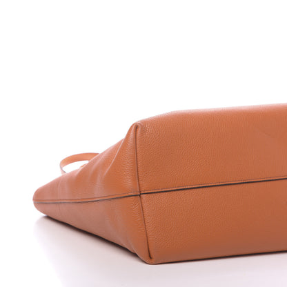Prada Vitello Phenix Zip Shopping Tote Papaya 9 of 10