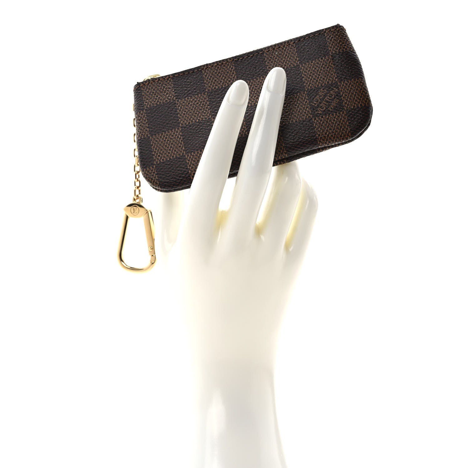 Louis Vuitton Damier Ebene Key Pouch 2 of 7