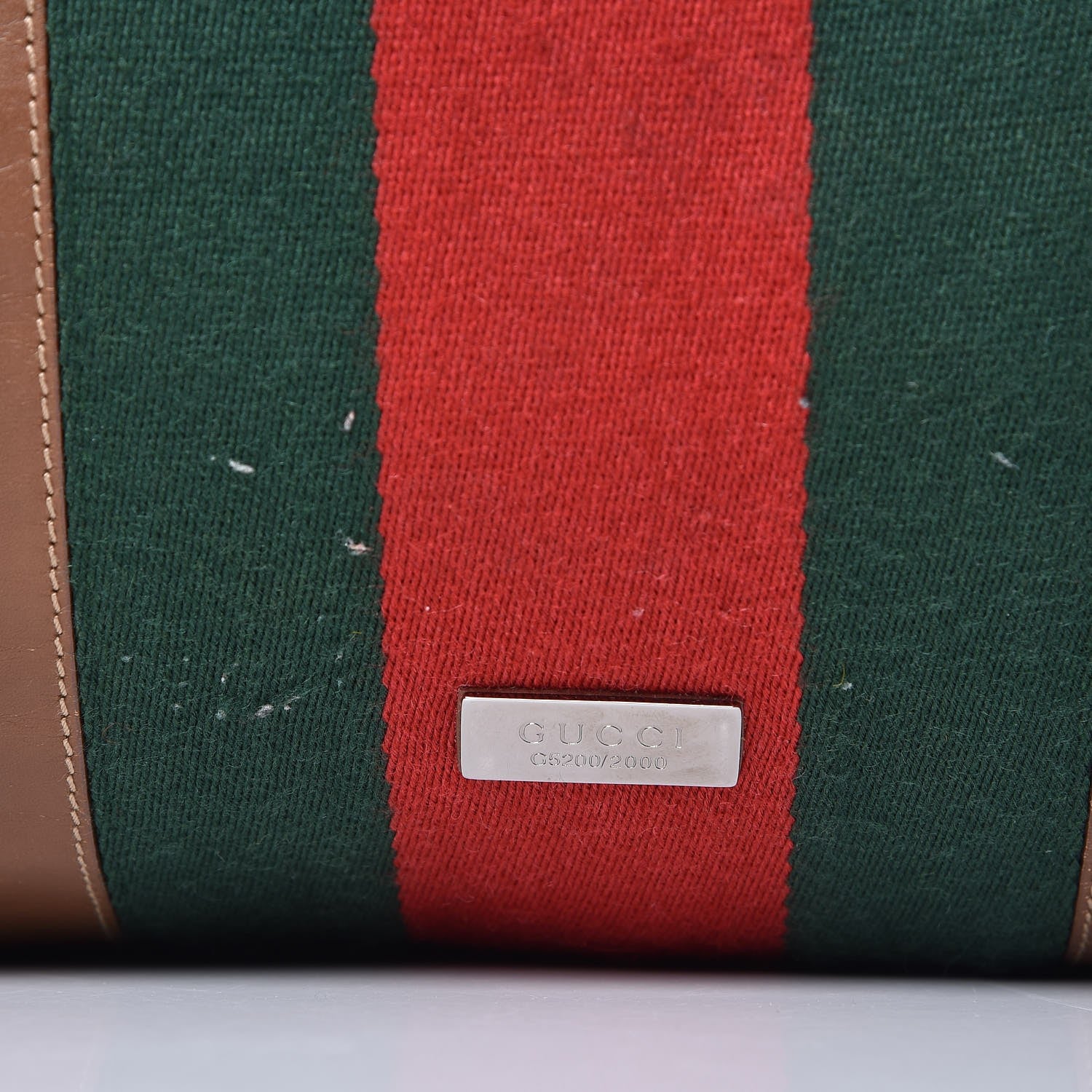 Gucci Monogram Web Duffle Bag 19 of 21