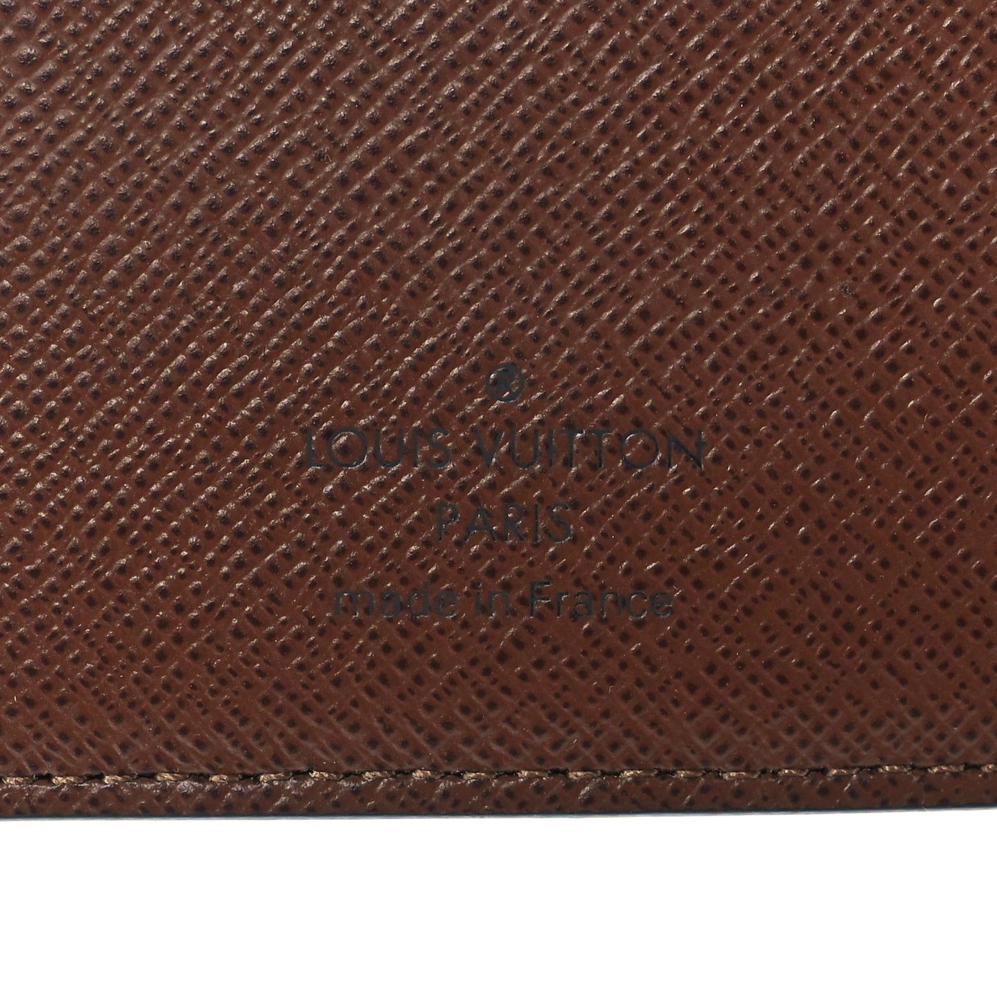 Monogram Pocket Agenda Cover
