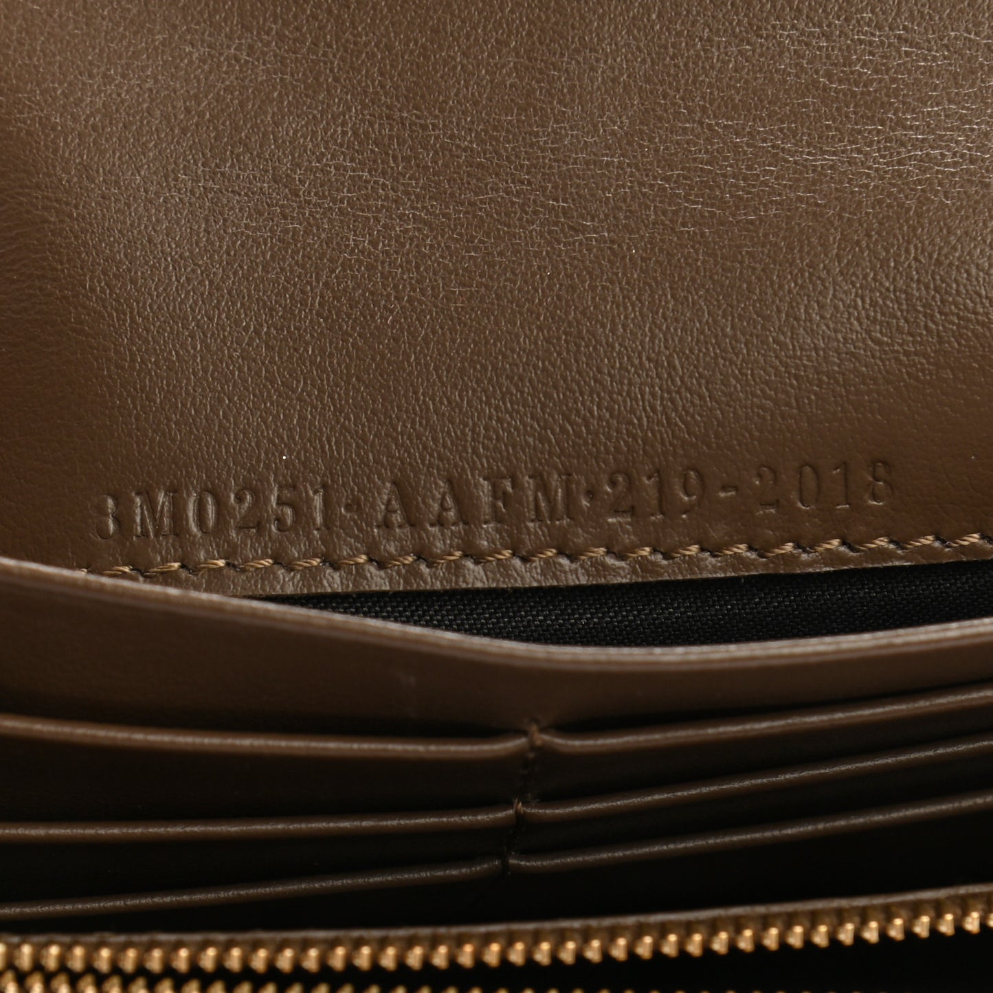 Vitello Soft F is Fendi Bi-Color FF 1974 Embossed Continental Envelope Wallet Maya Black