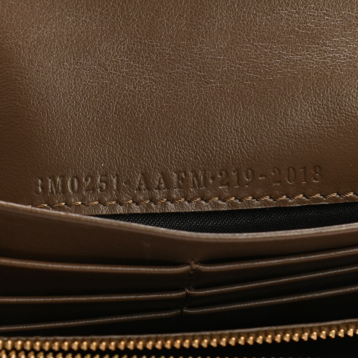 Fendi Vitello Soft F is Fendi Bi-Color FF 1974 Embossed Continental Envelope Wallet Maya Black 6 of 8