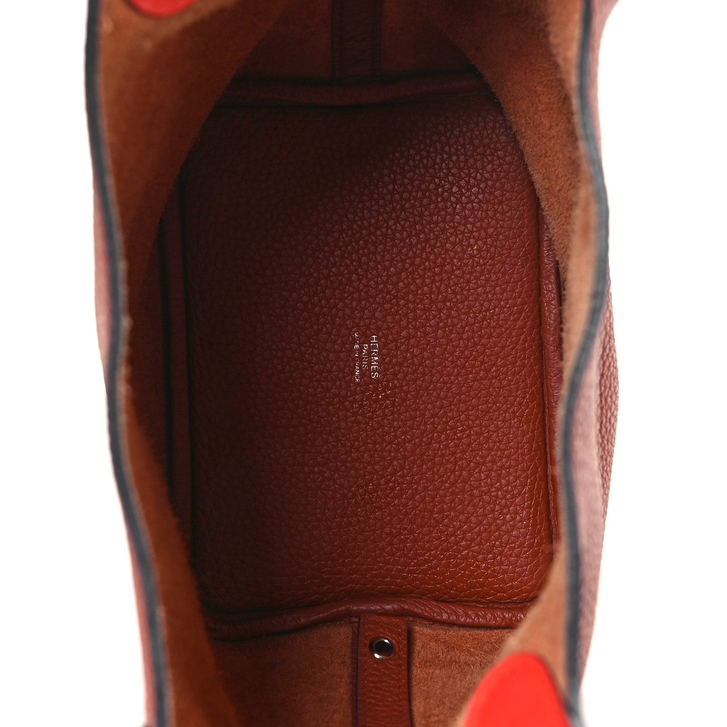 Hermes Taurillon Clemence Swift Eclat Picotin Lock 18 PM Cuivre Capucine 5 of 9