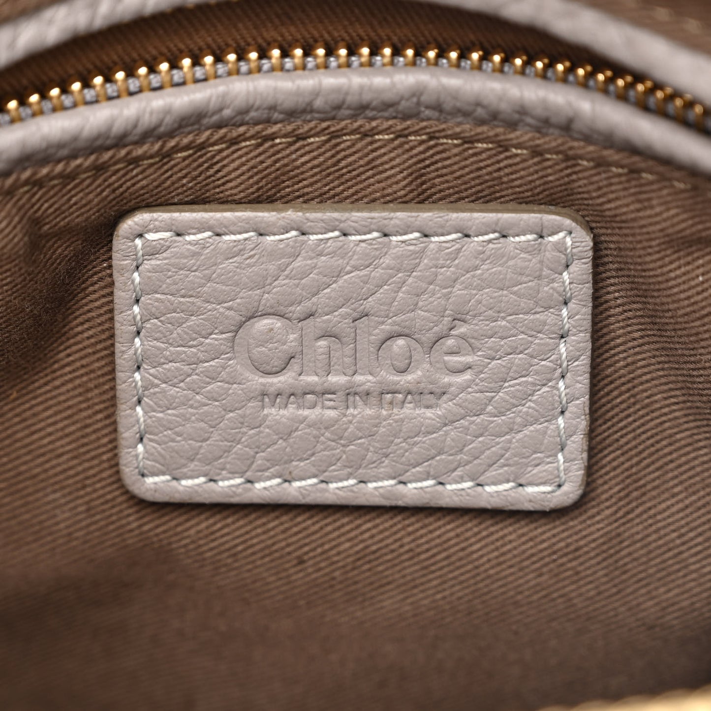Calfskin Small Marcie Satchel Cashmere Grey