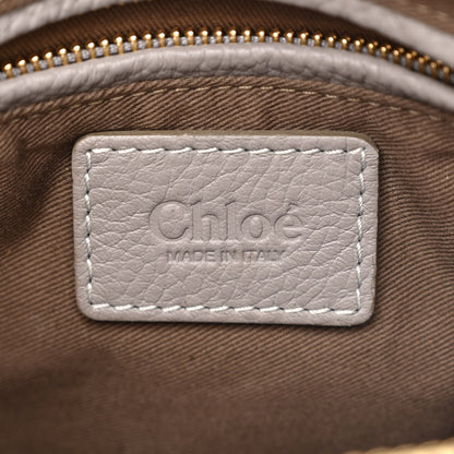 Chloe Calfskin Small Marcie Satchel Cashmere Grey 6 of 16