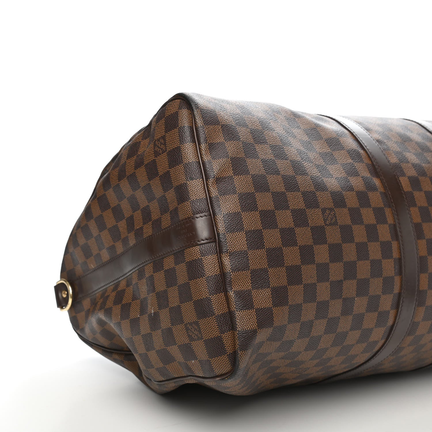 Louis Vuitton Damier Ebene Keepall Bandouliere 55 9 of 10