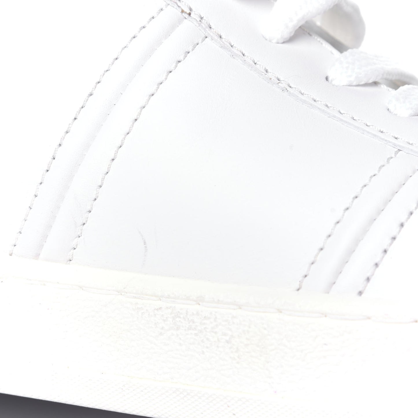 Calfskin Mens Flycrew Sneakers 41 White