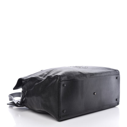 Chanel Caviar Large CC Shoulder Bag Black 4 of 9