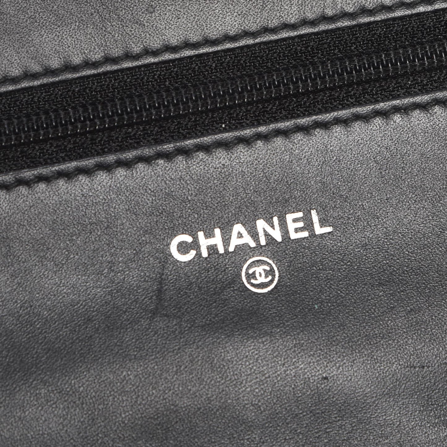 Velvet Quilted Boy Wallet On Chain WOC Black