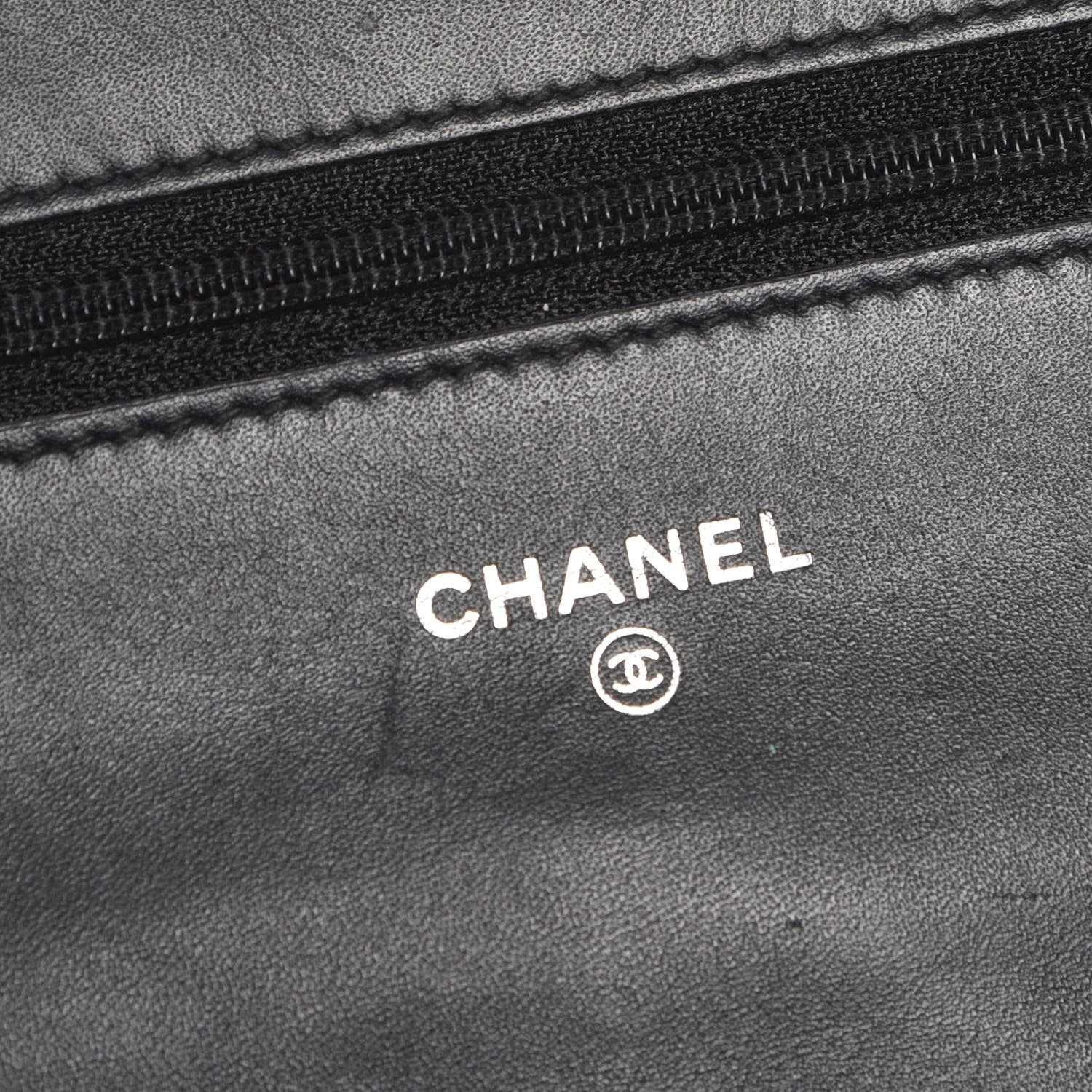Chanel Velvet Quilted Boy Wallet On Chain WOC Black 6 of 16