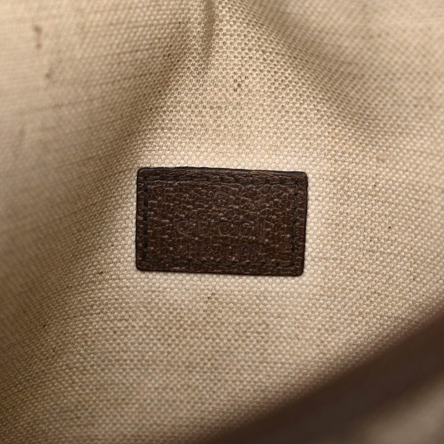 Gucci GG Supreme Monogram Web Medium Neo Vintage Flap Messenger Bag Beige New Acero 6 of 21