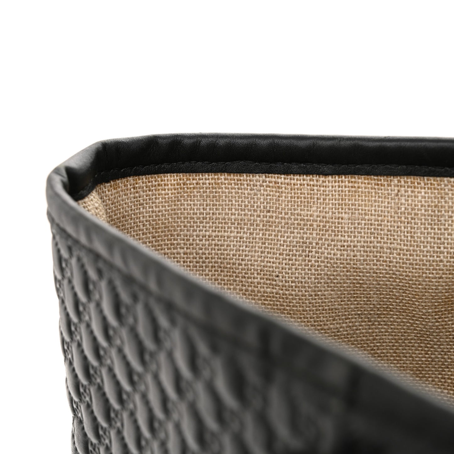 Microguccissima Medium Joy Tote Black