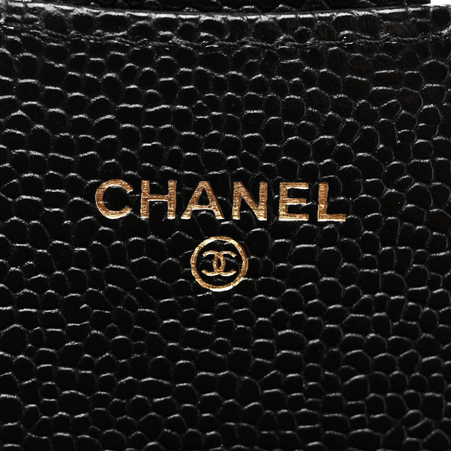 Chanel Caviar Quilted Large Gusset Flap Wallet Black 6 of 9
