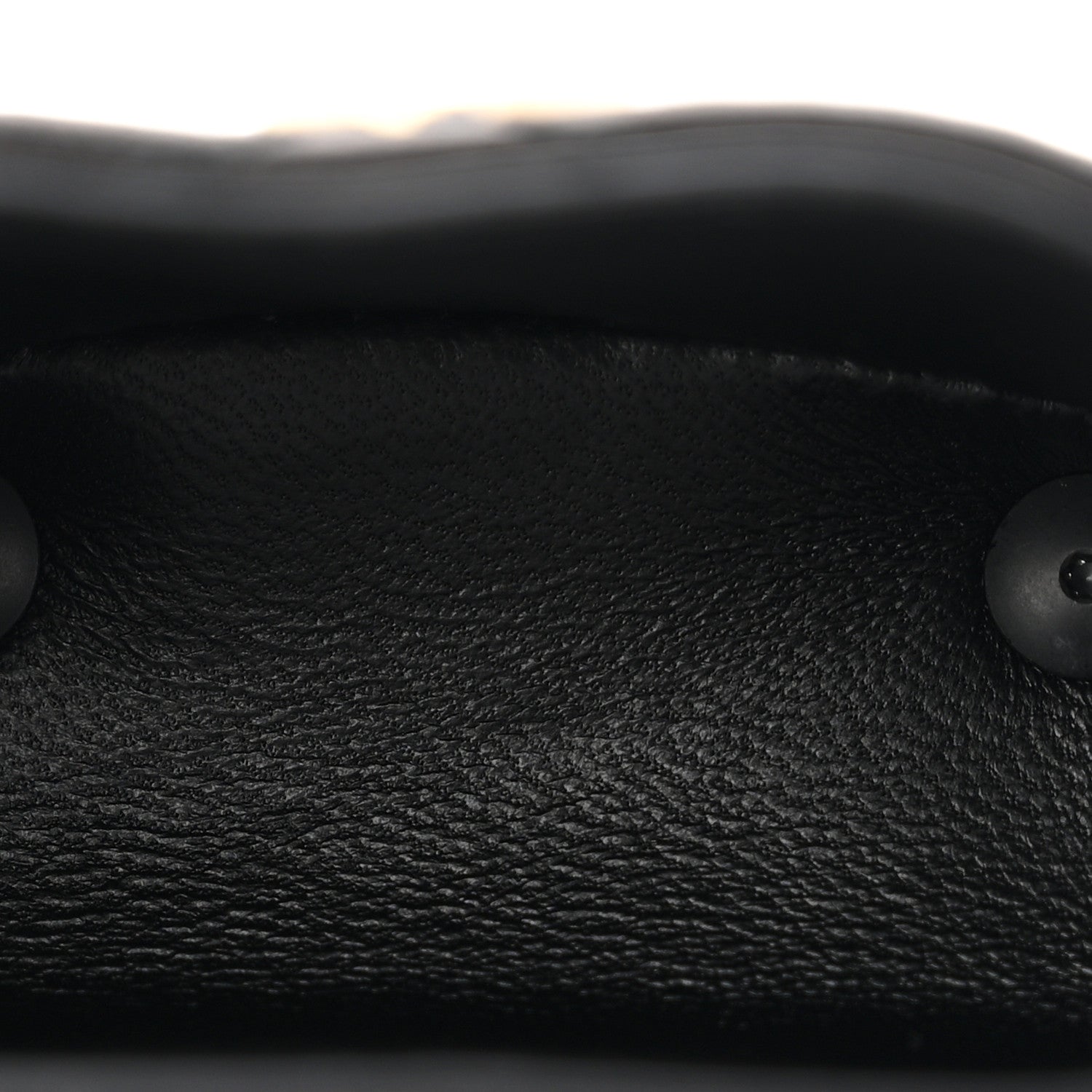 Saint Laurent Lambskin Matelasse Monogram June Box Bag Charm Black 3 of 5