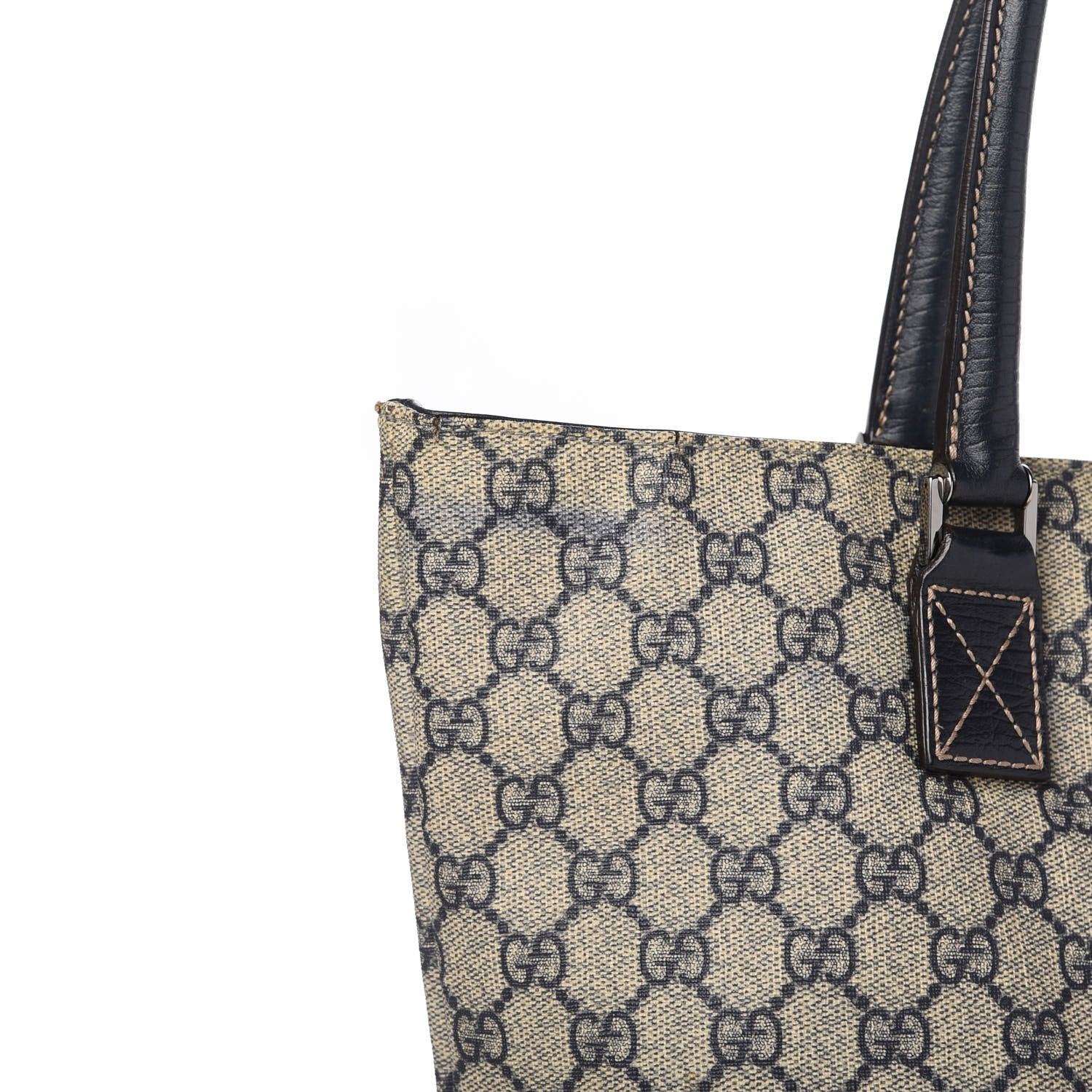 Gucci GG Plus Monogram Small Vertical Tote Blue 13 of 14