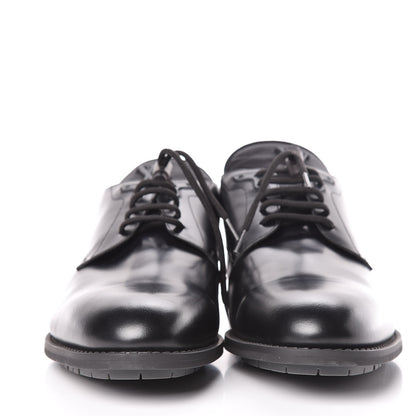Louis Vuitton Lambskin Mens Derby Shoes 11.5 Black 2 of 11
