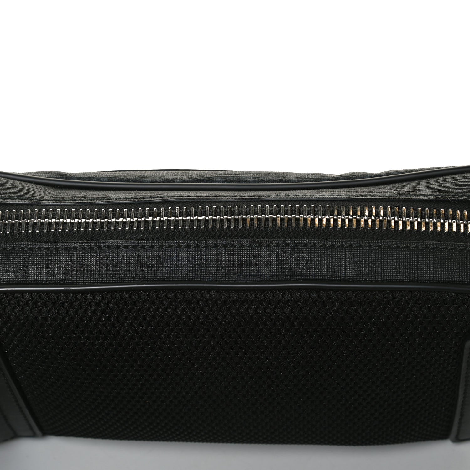 Gucci Soft GG Supreme Monogram Web Belt Bag Black Grey 32 of 35