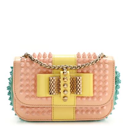 Christian Louboutin Patent Spiked Sweety Charity Crossbody Bag Multicolor 1 of 8