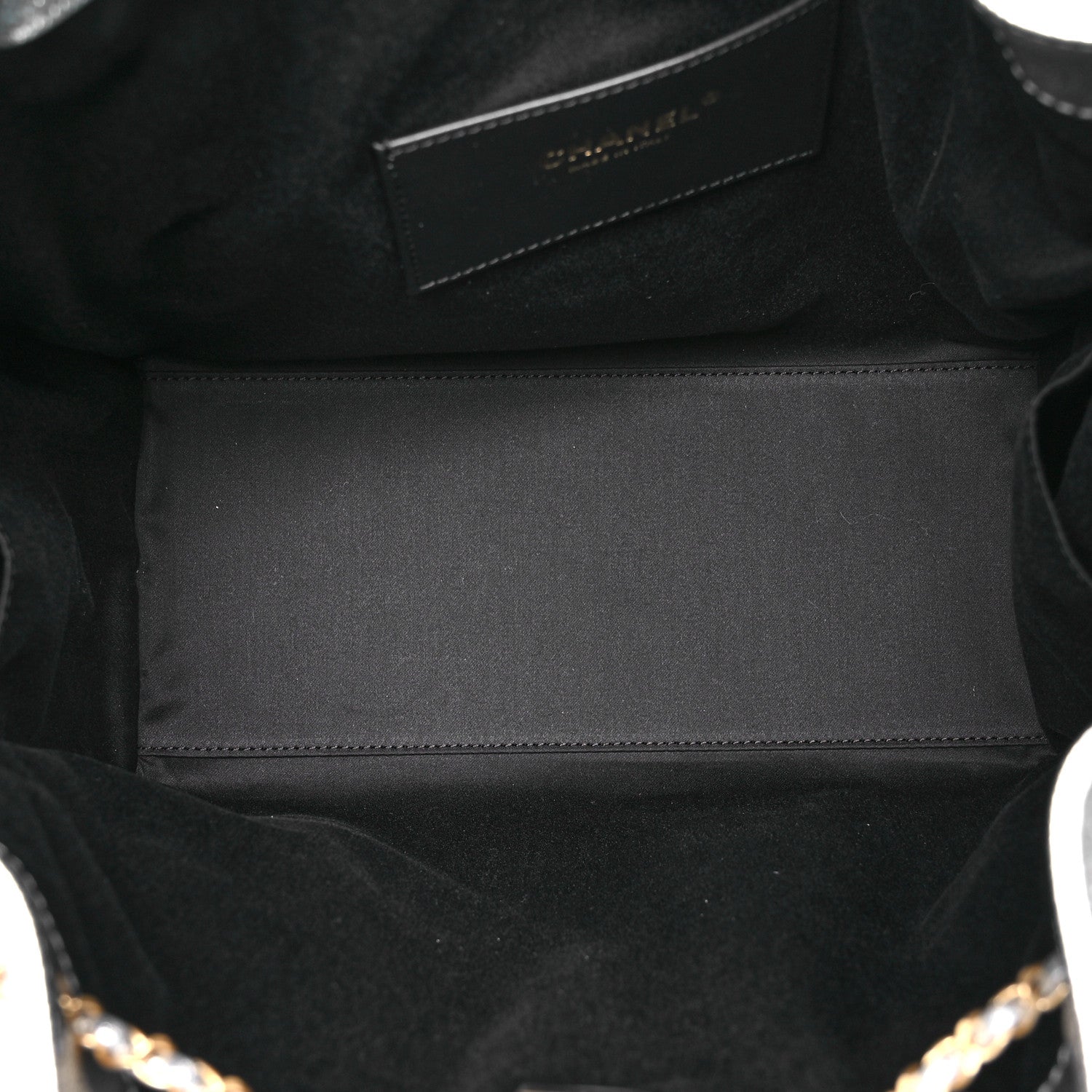 Chanel Metallic Caviar Quilted Medium Chanel 25 Handbag Silver 6 of 12