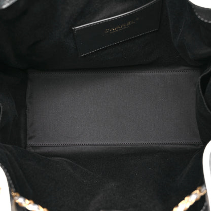 Chanel Metallic Caviar Quilted Medium Chanel 25 Handbag Silver 6 of 12
