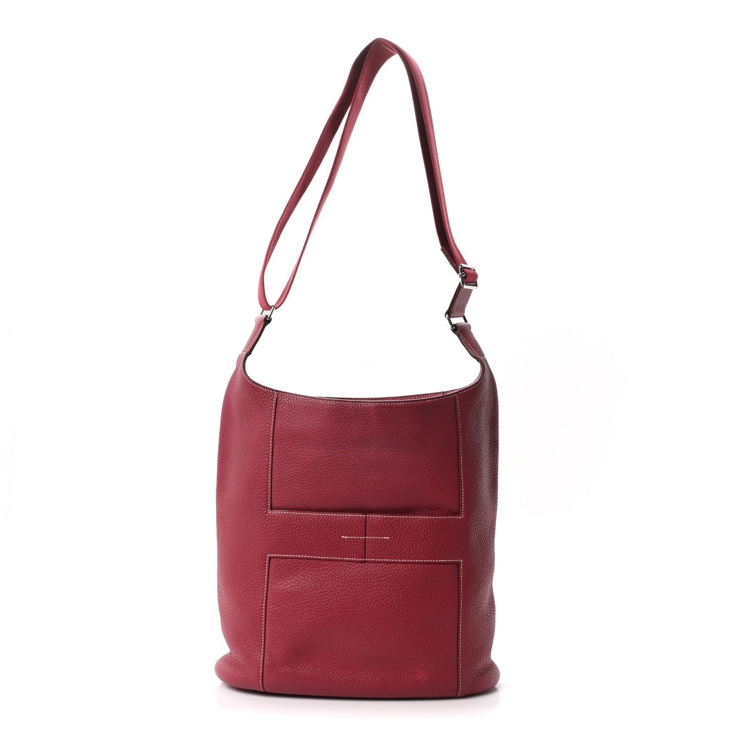 Taurillon Clemence Sac Good News GM Rubis