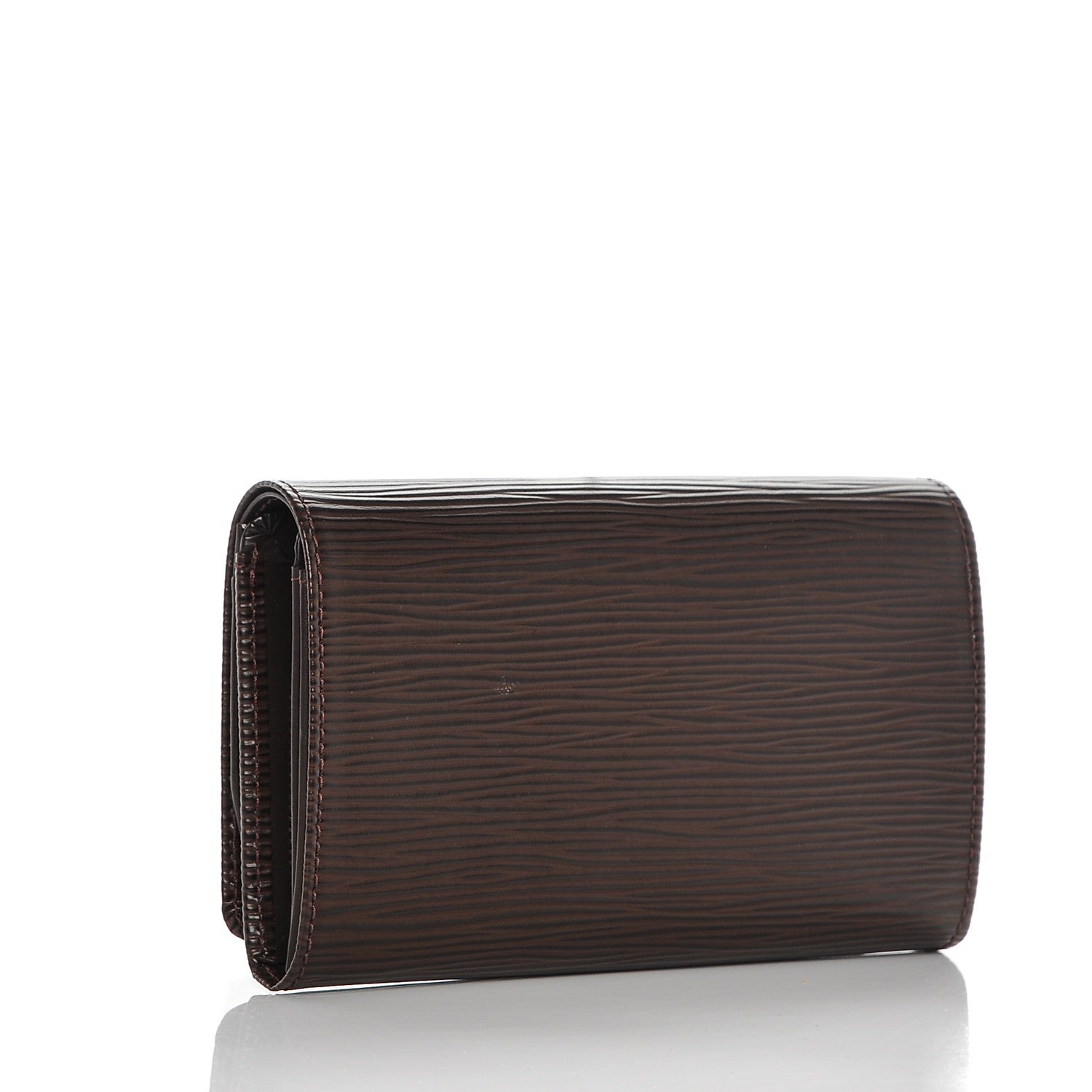 Louis Vuitton Epi Porte-Monnaie Billets Tresor Wallet Moka 3 of 6