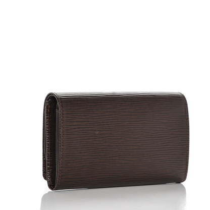 Louis Vuitton Epi Porte-Monnaie Billets Tresor Wallet Moka 3 of 6