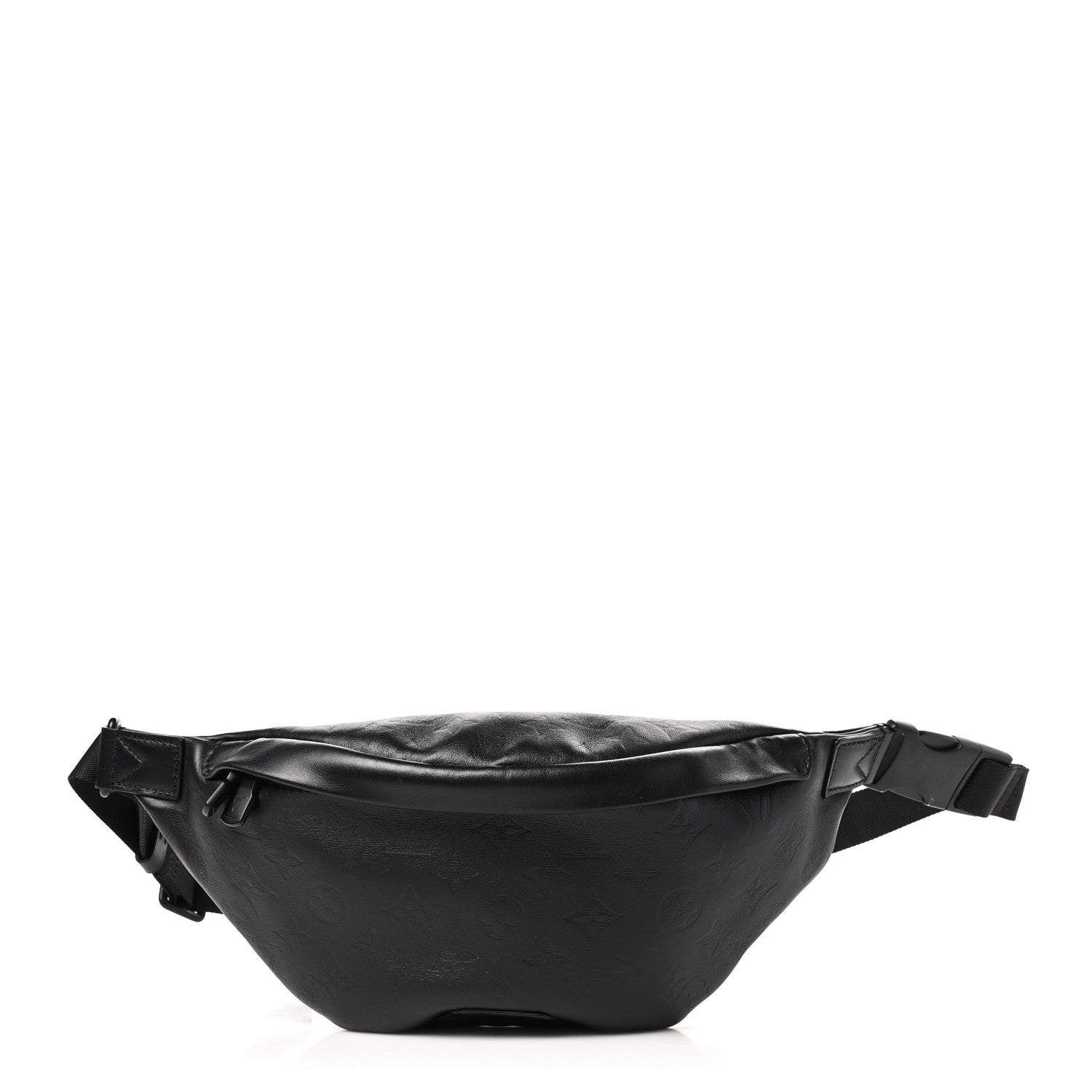 Louis Vuitton Calfskin Monogram Shadow Discovery Bumbag Black 1 of 9