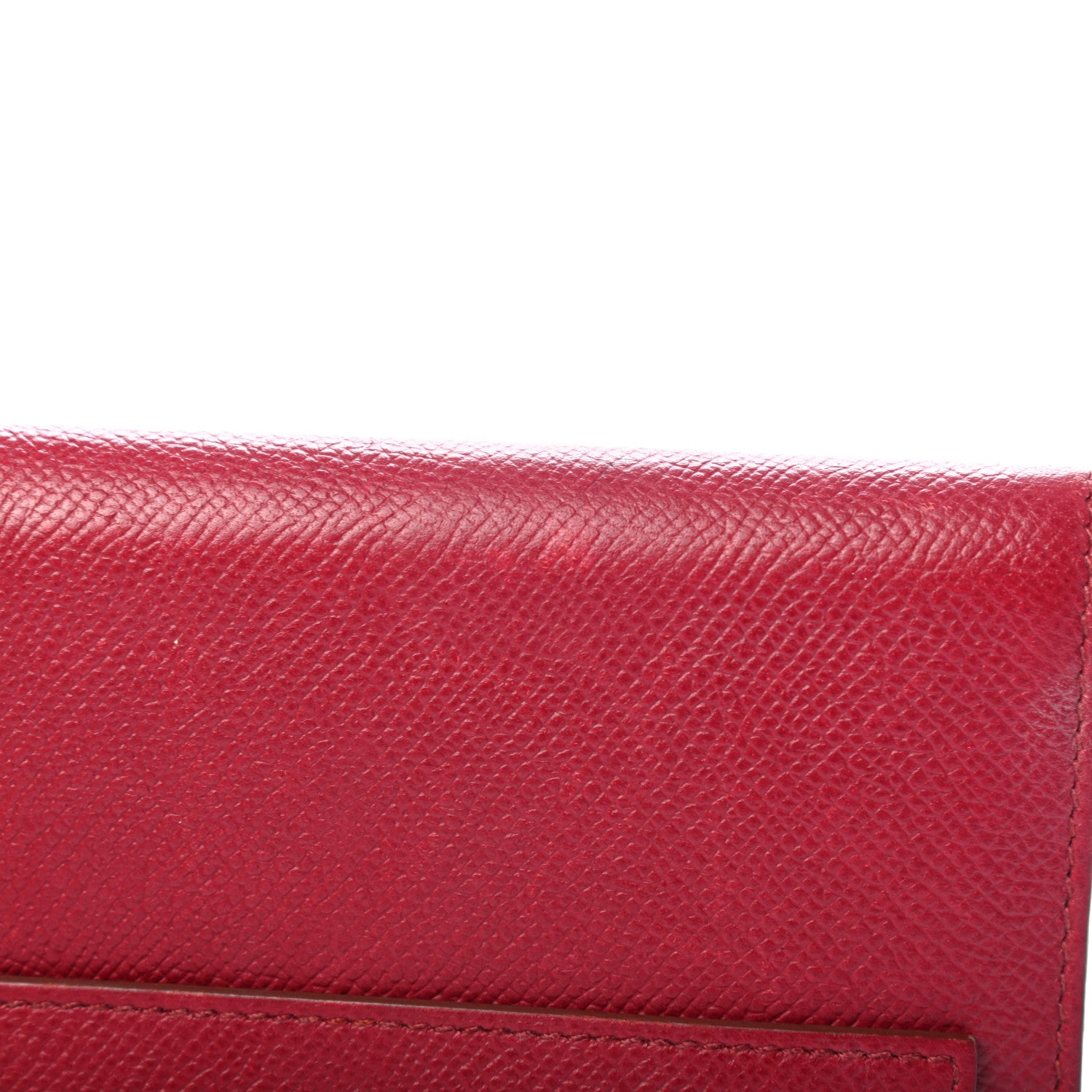 Hermes Epsom Kelly Longue Wallet Rubis 10 of 11