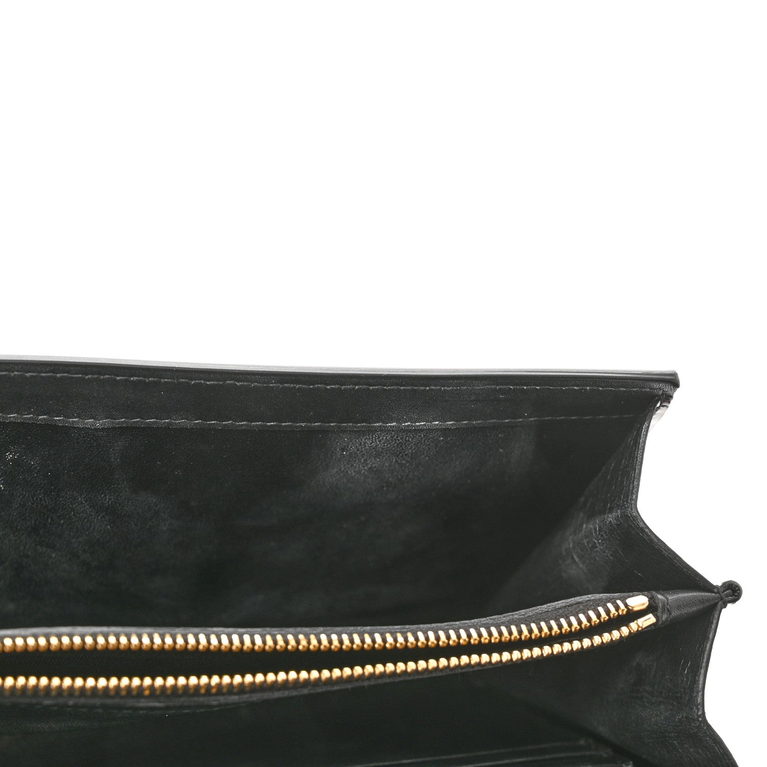 Saint Laurent Patent Monogram Chain Wallet Tortoiseshell 11 of 11