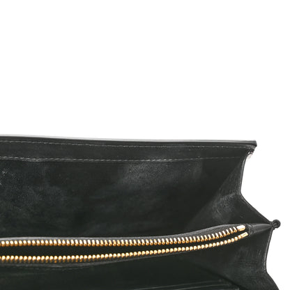 Saint Laurent Patent Monogram Chain Wallet Tortoiseshell 11 of 11