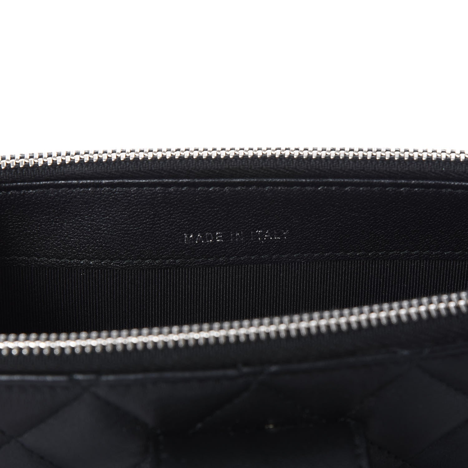 Chanel Lambskin Quilted CC Box Clutch With Chain Black 10 of 15