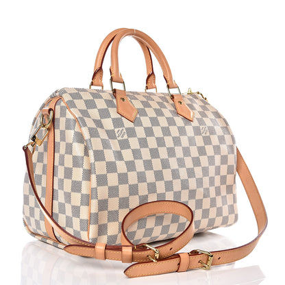 Louis Vuitton Damier Azur Speedy Bandouliere 30 2 of 11