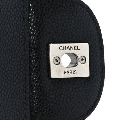 Chanel Caviar Quilted Jumbo Double Flap Black 7 of 12