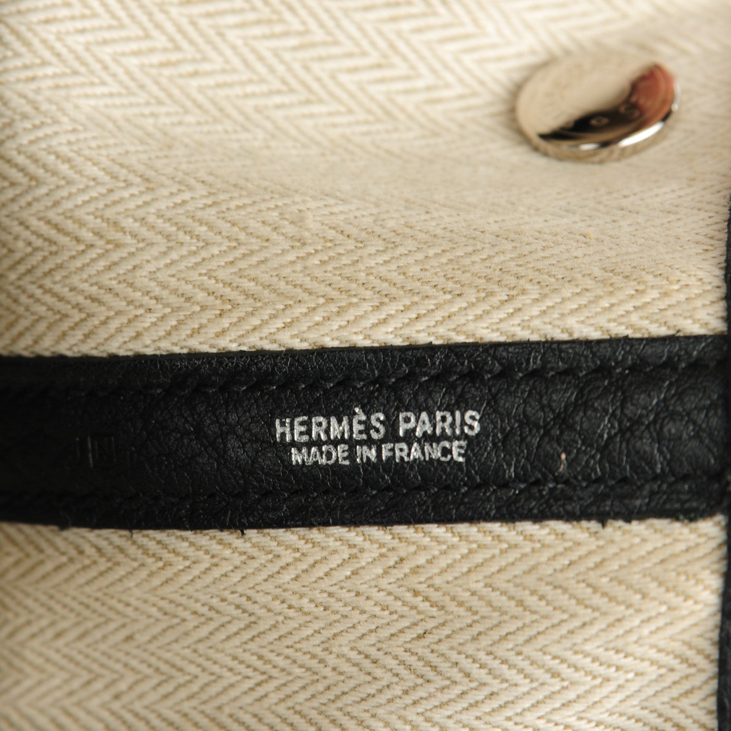 Hermes Negonda Garden Party Tote 36 MM Black 9 of 10