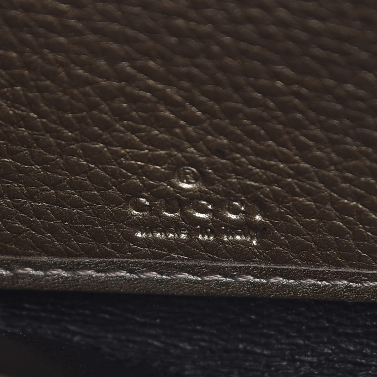 Gucci Monogram Bamboo Tassel Zip Around Wallet Gold 6 of 8