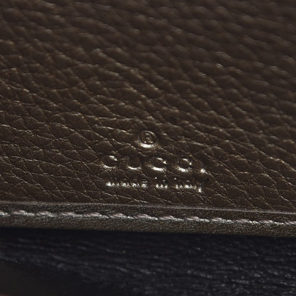 Gucci Monogram Bamboo Tassel Zip Around Wallet Gold 6 of 8