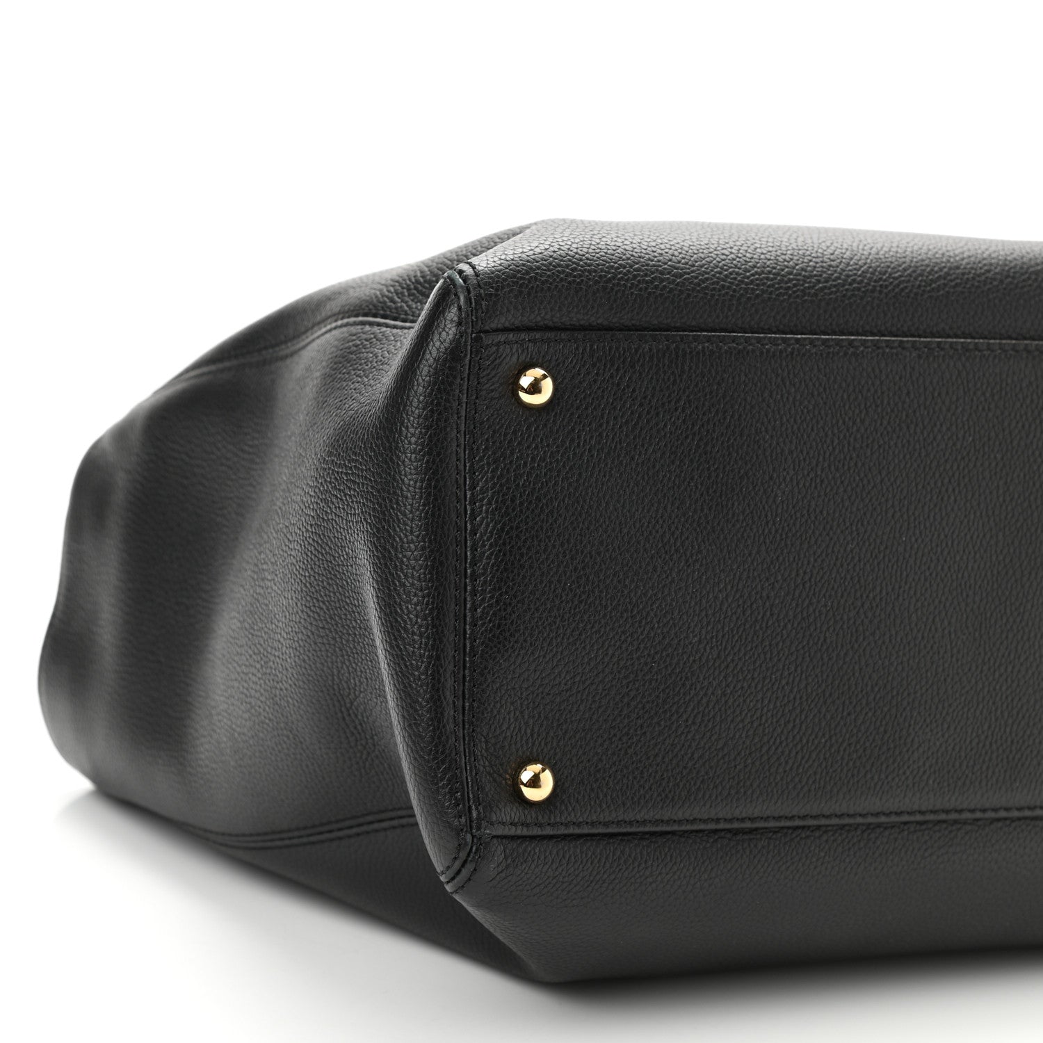 Chanel Calfskin Cerf Executive Shopper Tote Black 9 of 10