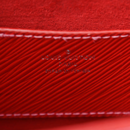 Louis Vuitton Epi Mechanical Flowers Twist Shoulder Bag MM Coquelicot 6 of 9