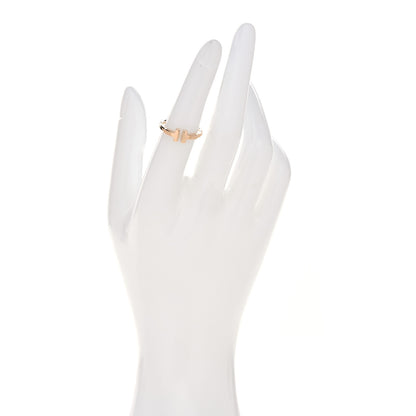 Tiffany 18K Rose Gold T Wire Ring 50 5.5 2 of 5