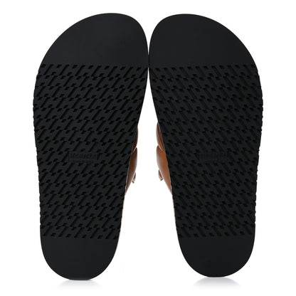 Hermes Nappa Extra Sandals 39 Naturel 5 of 9
