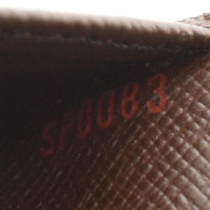 Louis Vuitton Damier Ebene Porte Tresor Etui Papier Wallet 7 of 10