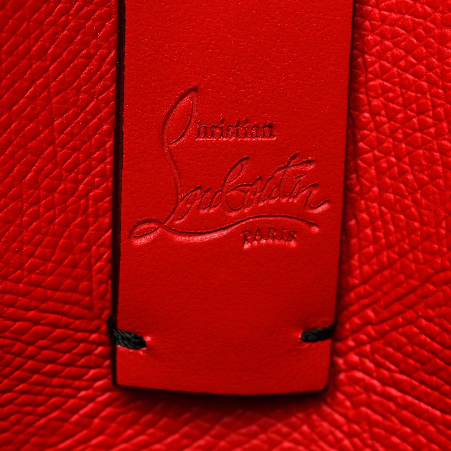 Calfskin Beautiful Red East West Cabata Tote Black Multicolor