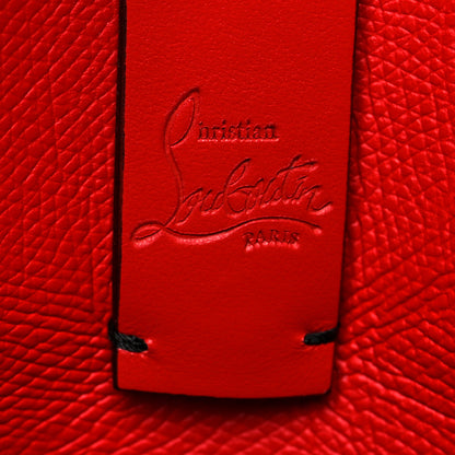 Christian Louboutin Calfskin Beautiful Red East West Cabata Tote Black Multicolor 7 of 12