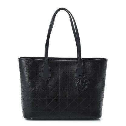 Christian Dior Coated Canvas Cannage Black 1 of 11