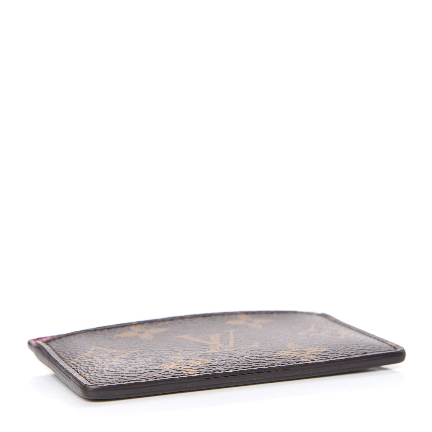 Monogram Card Holder Fuchsia